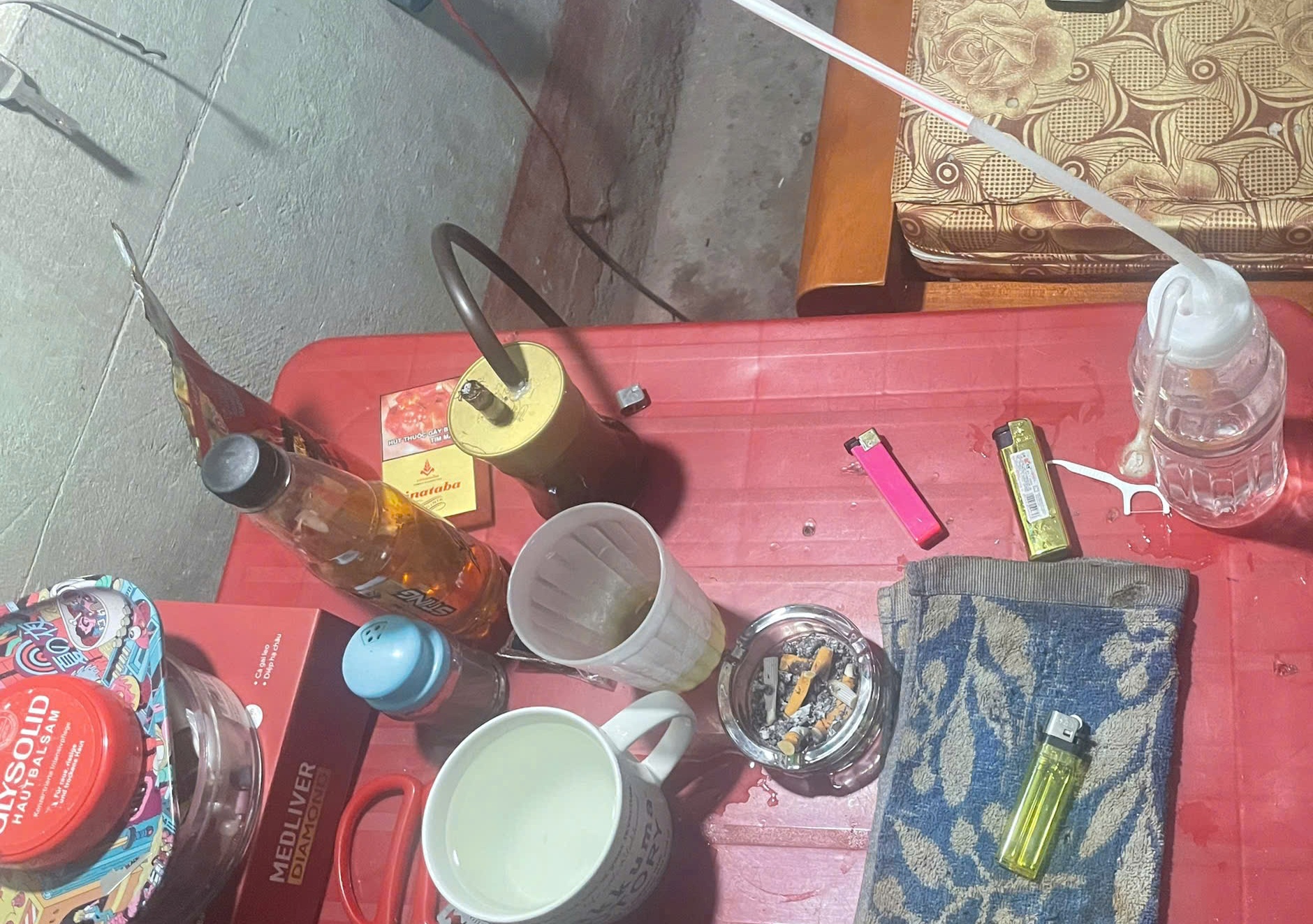 Công an xã Hà Đông: Bắt giữ đối tượng tổ chức sử dụng trái phép chất ma tuý